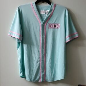Hunter X Huntel Gon Men's Animate Jersey Teal  sz.L